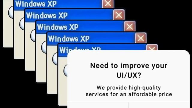 Windows XP animated picture for website. Looped lottie animation. смотреть онлайн