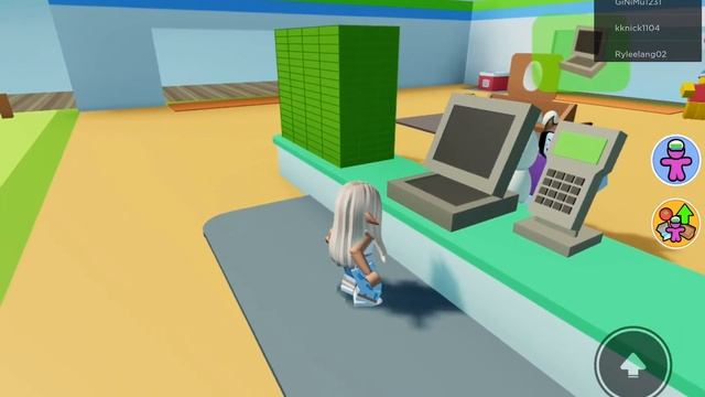 Playing Mini Mart in Roblox смотреть онлайн