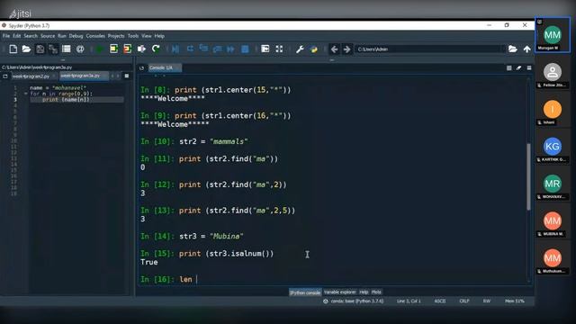 python string 9 functions 2 2022 02 18 смотреть онлайн