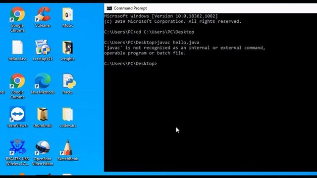 How To Run Java Programs W/ The Command Prompt смотреть онлайн