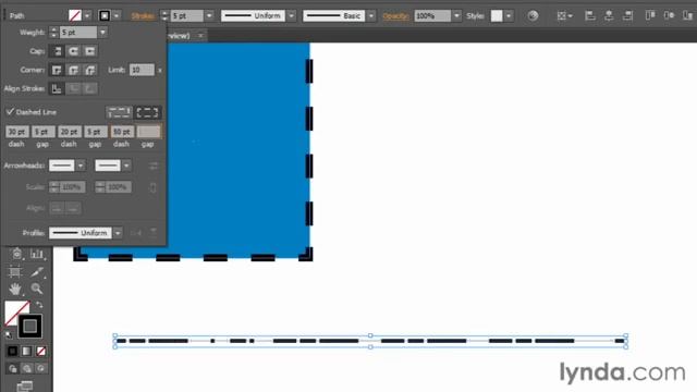 Урок #43 Создание штрихов и стрелок в Adobe Illustrator Полный курс обучение с нуля смотреть онлайн