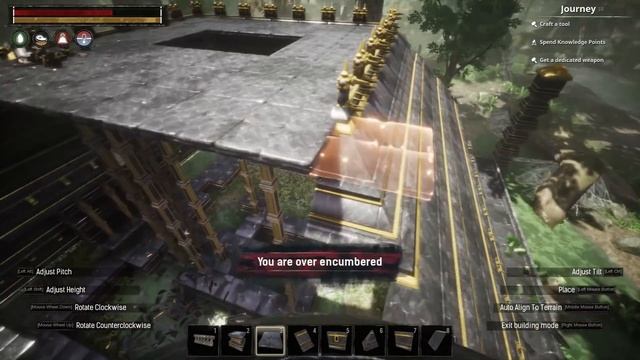 Conan Exiles - Golden Pyramid of Derketo (Speed Build) смотреть онлайн