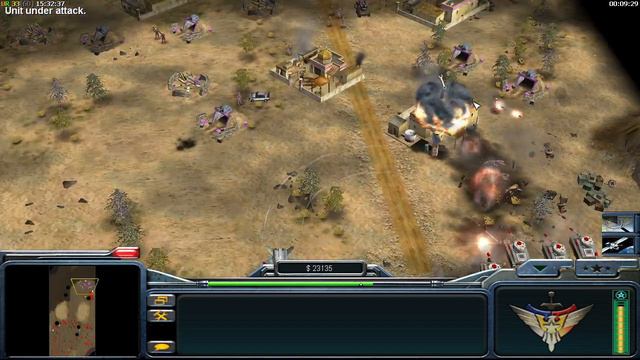 USA Rocket Humvee vs GLA Salvage (GENERALS CONTINUE 3.02 MOD) C&C Generals Zero Hour смотреть онлайн