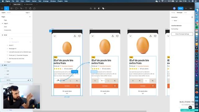 Figma : Animer un Slider (Swipe, Drag, Glissement) смотреть онлайн