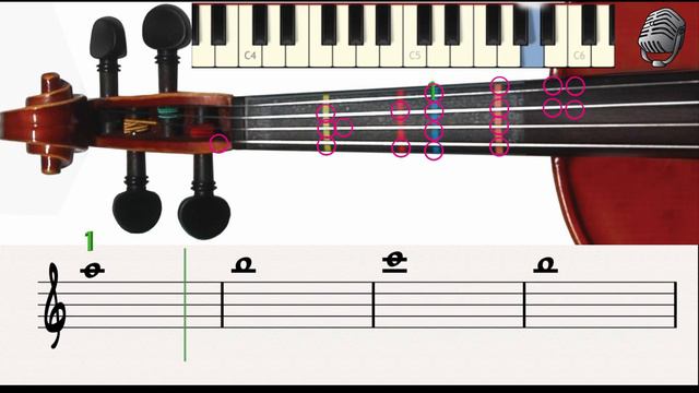 Violin Lessons: C Major Scale 2 Octaves Ascending & Descending смотреть онлайн