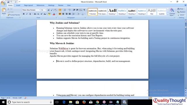 How To Integrate Jenkins & Maven With Selenium? - Selenium with Java Tutorial for Beginners смотреть онлайн