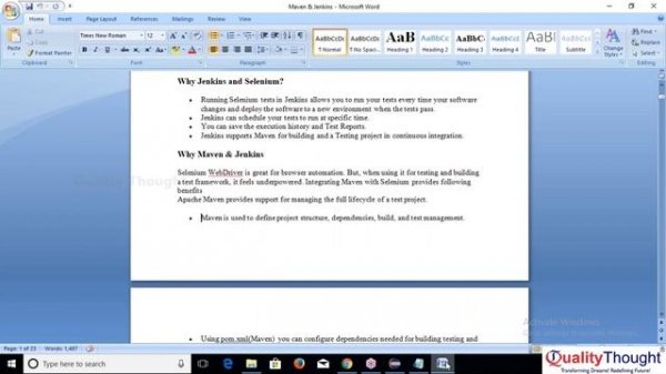 How To Integrate Jenkins & Maven With Selenium? - Selenium with Java Tutorial for Beginners