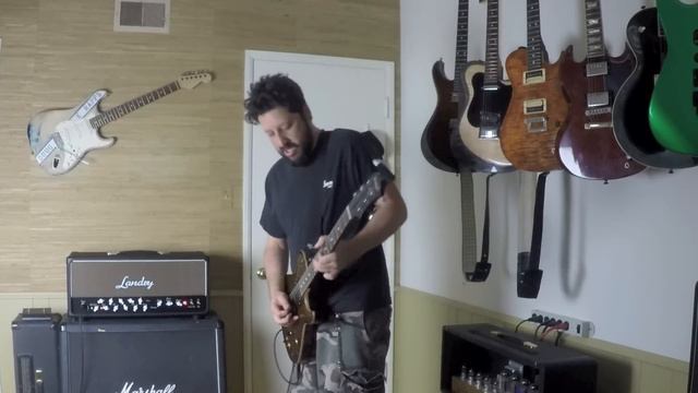 Landry G3 Amp- Doug Rappoport Heavy Blues/Rock Improv смотреть онлайн