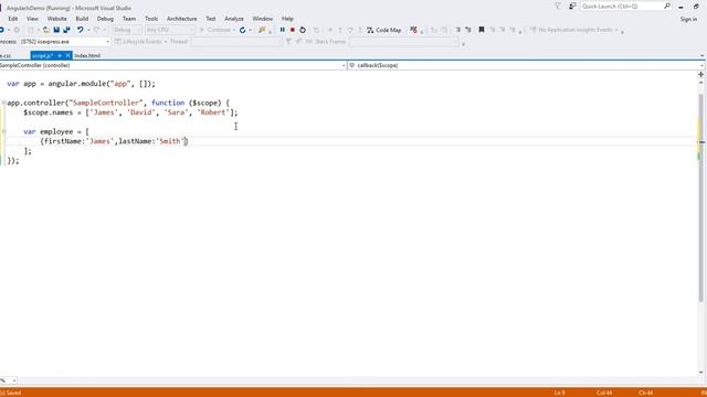 Part - 13 ng-repeat directive in AngularJs смотреть онлайн