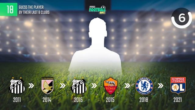 GUESS THE FOOTBALLER FROM THEIR TRANSFERS - UPDATED 2021/2022 | QUIZ FOOTBALL 2021 смотреть онлайн