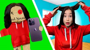 Кукла Вуду Светы Кемер Забрала iPhone 14 Pro // Луномосик