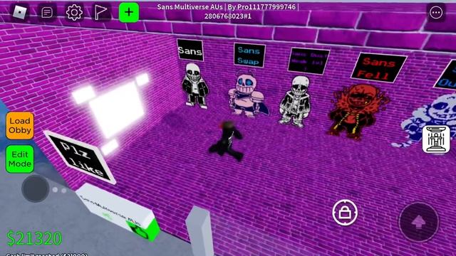 Sans multiverse [obby creator] [roblox] смотреть онлайн
