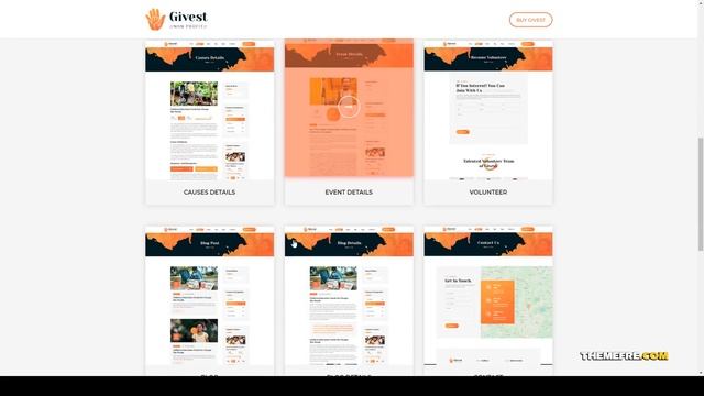Givest - Charity and Fundraising Vue Nuxt JS Template donate vue bootstrap Rin смотреть онлайн