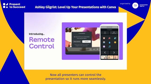 Controlling Canva Presentations Remotely with Ashley Gilgrist смотреть онлайн