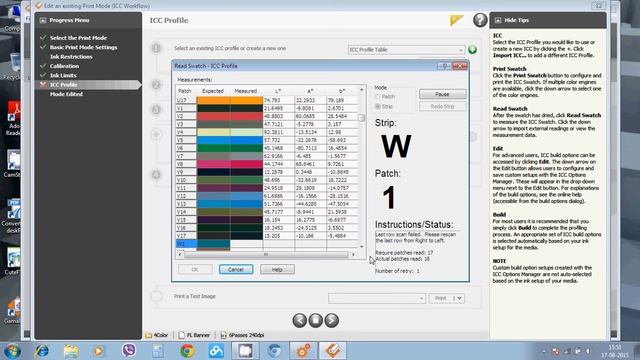 Making ICC with ONYX Gamma Print ( Lotus Digital Systems ) смотреть онлайн