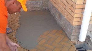 Правила заполнения швов при укладке тротуарной плитки