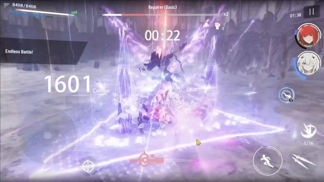【Punishing: Gray Raven】 No.21 vs Tenebrion. THE WARZONE EXPERIENCE смотреть онлайн