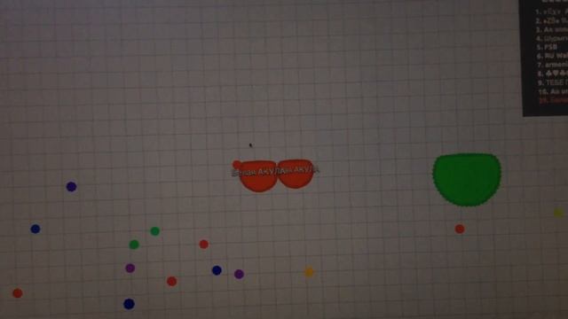обзор игры Agar.io!!! смотреть онлайн