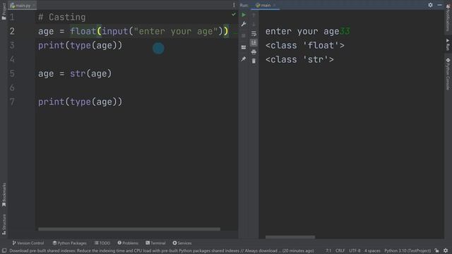Python For Beginners - Casting Explained смотреть онлайн