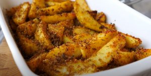 Картофель в панировочных сухарях