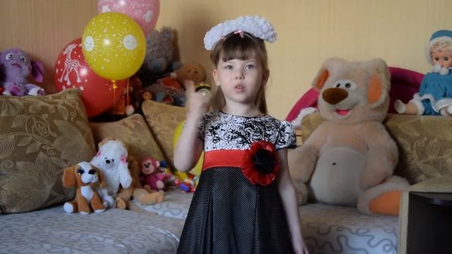 Басня Крылова. Чиж и голубь. Выступает Ушакова Настя смотреть онлайн