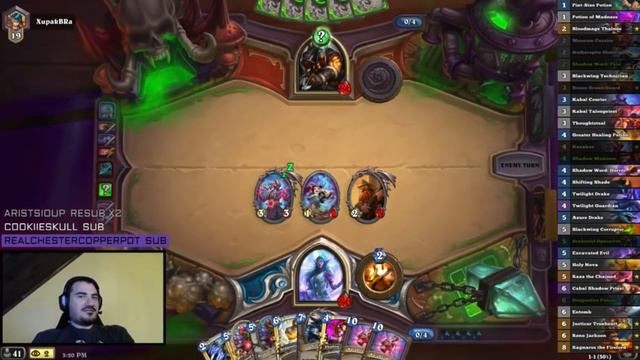 Kripp as Kazakus Priest vs random Hunter [Hearthstone | Mean streets of Gadgetzan] смотреть онлайн
