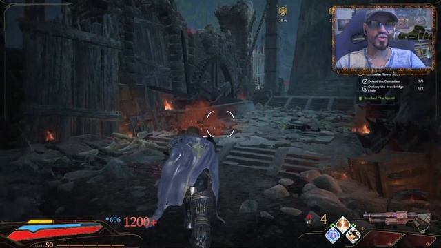 ? Подлая волшебница и невероятных размеров зубастая тварь Quantum Knights смотреть онлайн