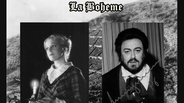 Katia Ricciarelli & Luciano Pavarotti-La Boheme-Finale-"Sono andati?" смотреть онлайн