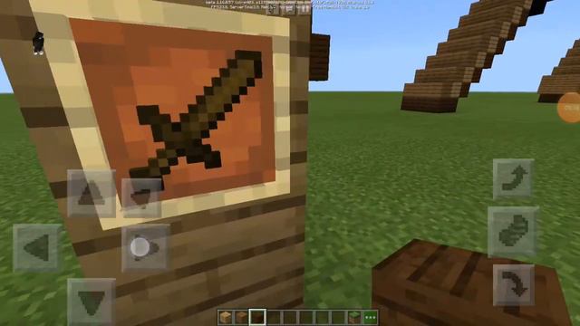 MİNECRAFT BÖLÜM:5 (TAHTA KILIÇ HEYKELI YAPIMI) смотреть онлайн