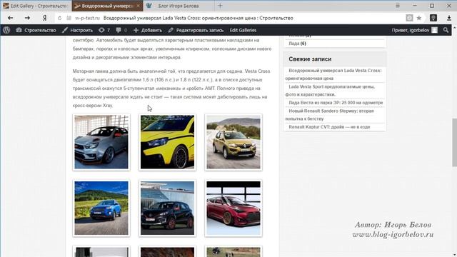 Фотогалерея для своего сайта (FooGallery) смотреть онлайн