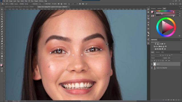 Как менять формы или позы с помощью Puppert Warp ? Уроки Photoshop