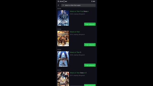 Terbaru!!dowload Attack On Titan Final Chapter Season4 Sub Indo.