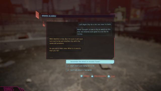 Cyberpunk 2077 New Text Messages - Romance Patch 1.5 смотреть онлайн