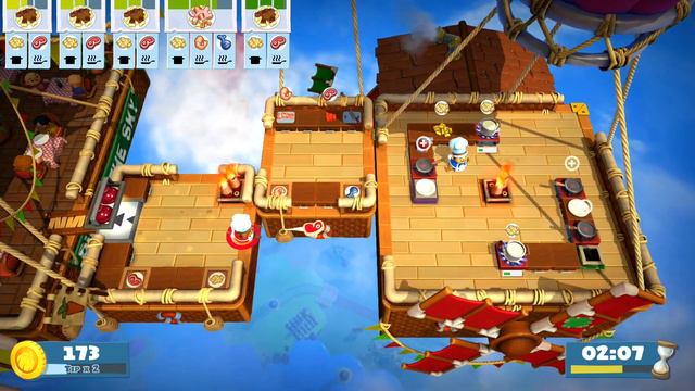 Nintendo Switch Overcooked 2 смотреть онлайн