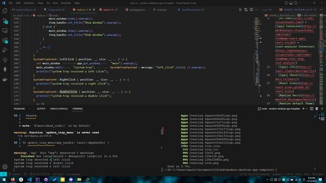 Tauri (v1) & ReactJS Part 11 - System Tray, Tauri-Rust State, Tauri Events смотреть онлайн