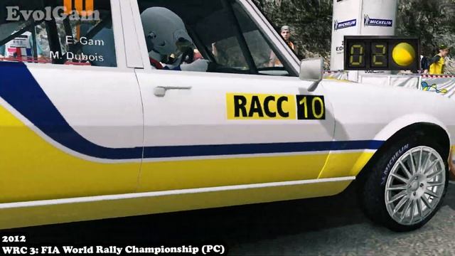 Evolution of WRC games (2001-2019) смотреть онлайн