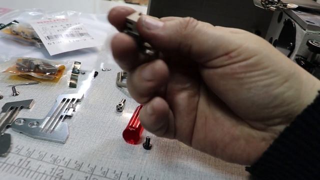 Переделываю оверлок на роливый шов. смотреть онлайн