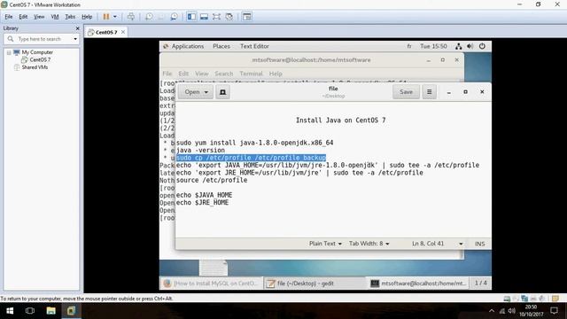 How to install Java on CentOS 7 смотреть онлайн