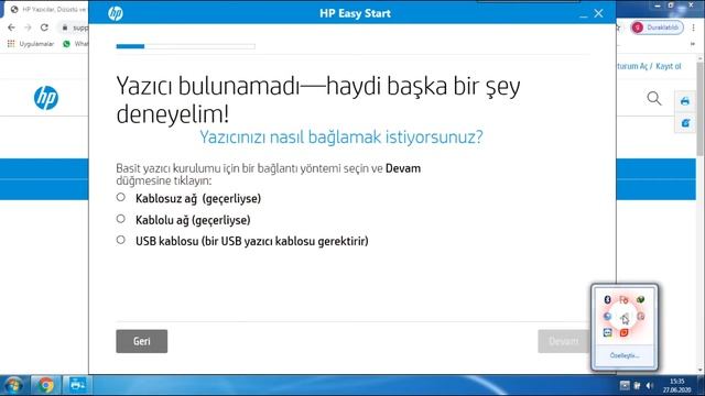 HP 2632 Yazıcı Bilgisayara Kablosuz Olarak Driver yüklenmesi ve kurulumu.. 2600 2630 serisi aynıdır смотреть онлайн