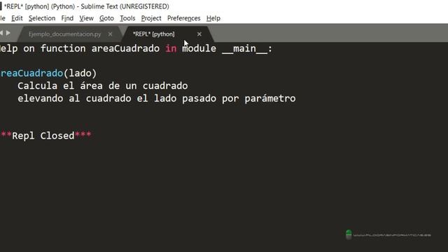 Curso Python. Documentación. Vídeo 75 смотреть онлайн