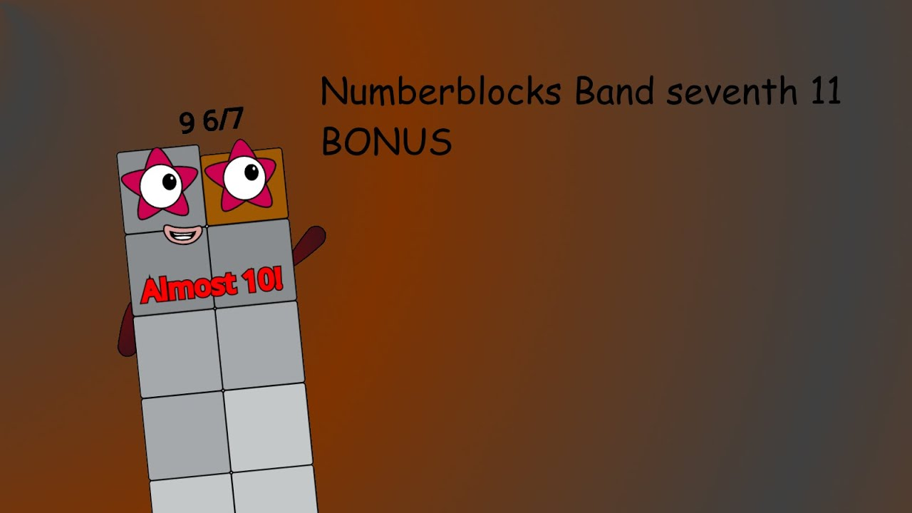 Numberblocks Band seventh 11 + BONUS смотреть онлайн