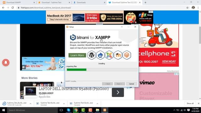 Cài đặt cho lập trình web với XAMPP - Sublime Text 3 смотреть онлайн