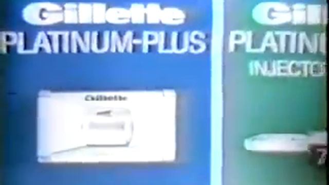 Old gillette platinum plus razor commercial - John Brodie смотреть онлайн