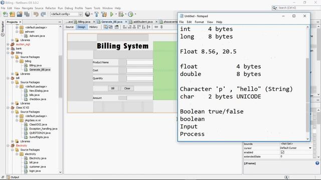 Introduction to Netbeans 2 (Java Data types and Variables) смотреть онлайн