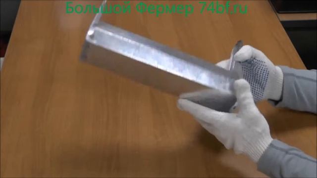 Кормушка для перепелят оцинкованная 30см Оборудование для птицеводства в магазине Большой Фермер