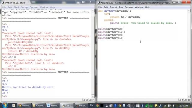 Lesson 11 - Python Programming (Automate the Boring Stuff with Python) смотреть онлайн