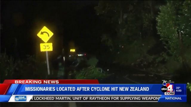 2 Missionaries Located After Being Unaccounted For Since Cyclone Hit New Zealand смотреть онлайн