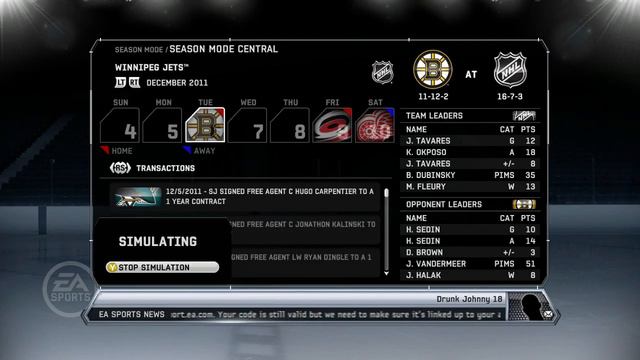 NHL 12: Fantasy Draft Simulation (Part 2) смотреть онлайн