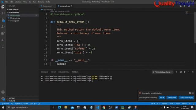 Python Tutorial | File Handling | Python Session 39 смотреть онлайн