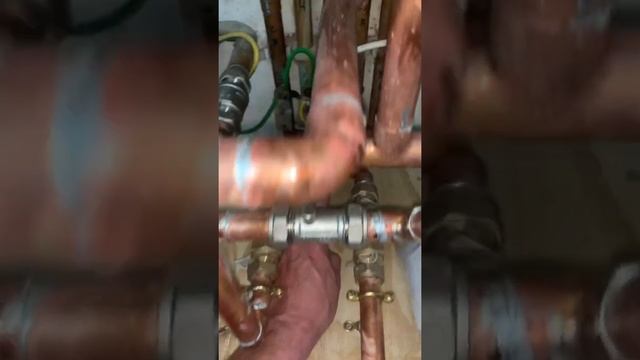 ESBE valve in operation on a Vaillant. смотреть онлайн